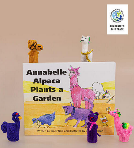 Annabelle Alpaca Plants A Garden Book