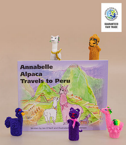 Annabelle Alpaca Travels to Peru Book