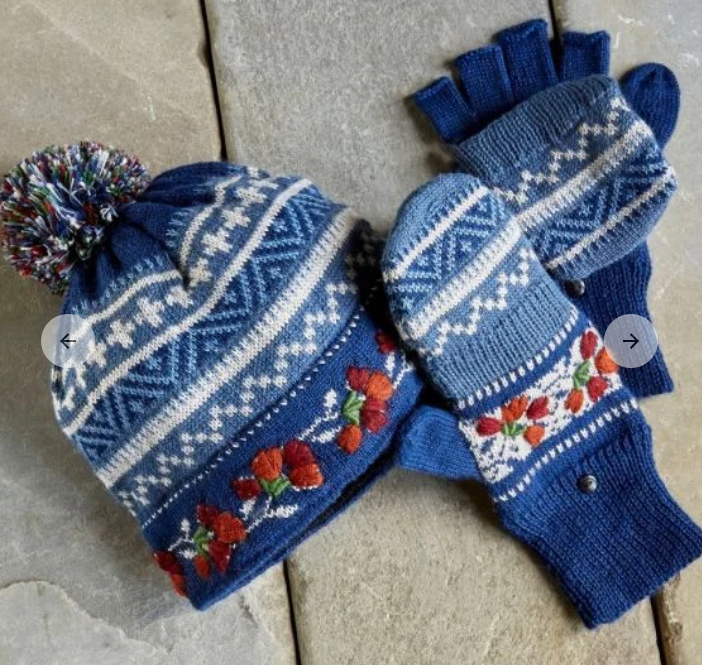 Blue Ridge Fleece Lined Glittens