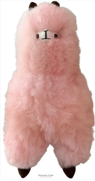 Standing Alpaca 12&quot; - Bubblegum!