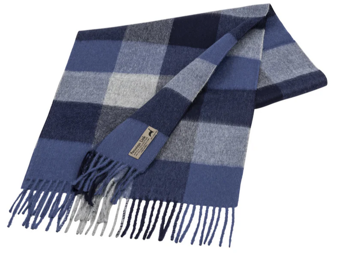 Buffalo Check 100% Alpaca Woven Scarves - 3 colors!