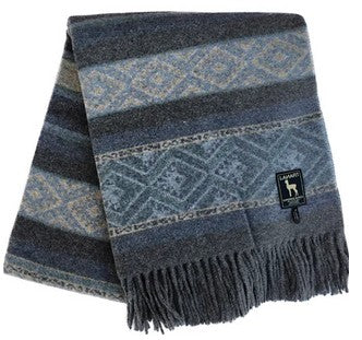 Cherokee Chief Lap Throw Blanket - Pepper