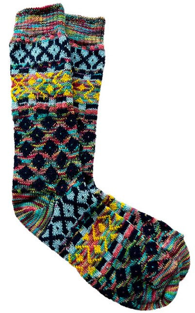 Jacquard Degas Candy Socks