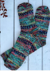 Jacquard Frida Candy Socks