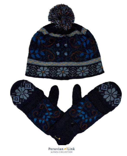 Marianna Fleece Lined Hat - Teal