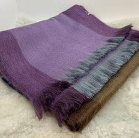 Woven Baby Alpaca Scarf - Riverside Valley