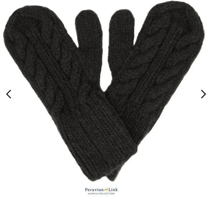 Handknit Cable Mittens - Click to See Assorted Colors!