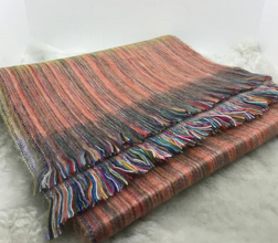 Woven Baby Alpaca Scarf - Tutti Frutti