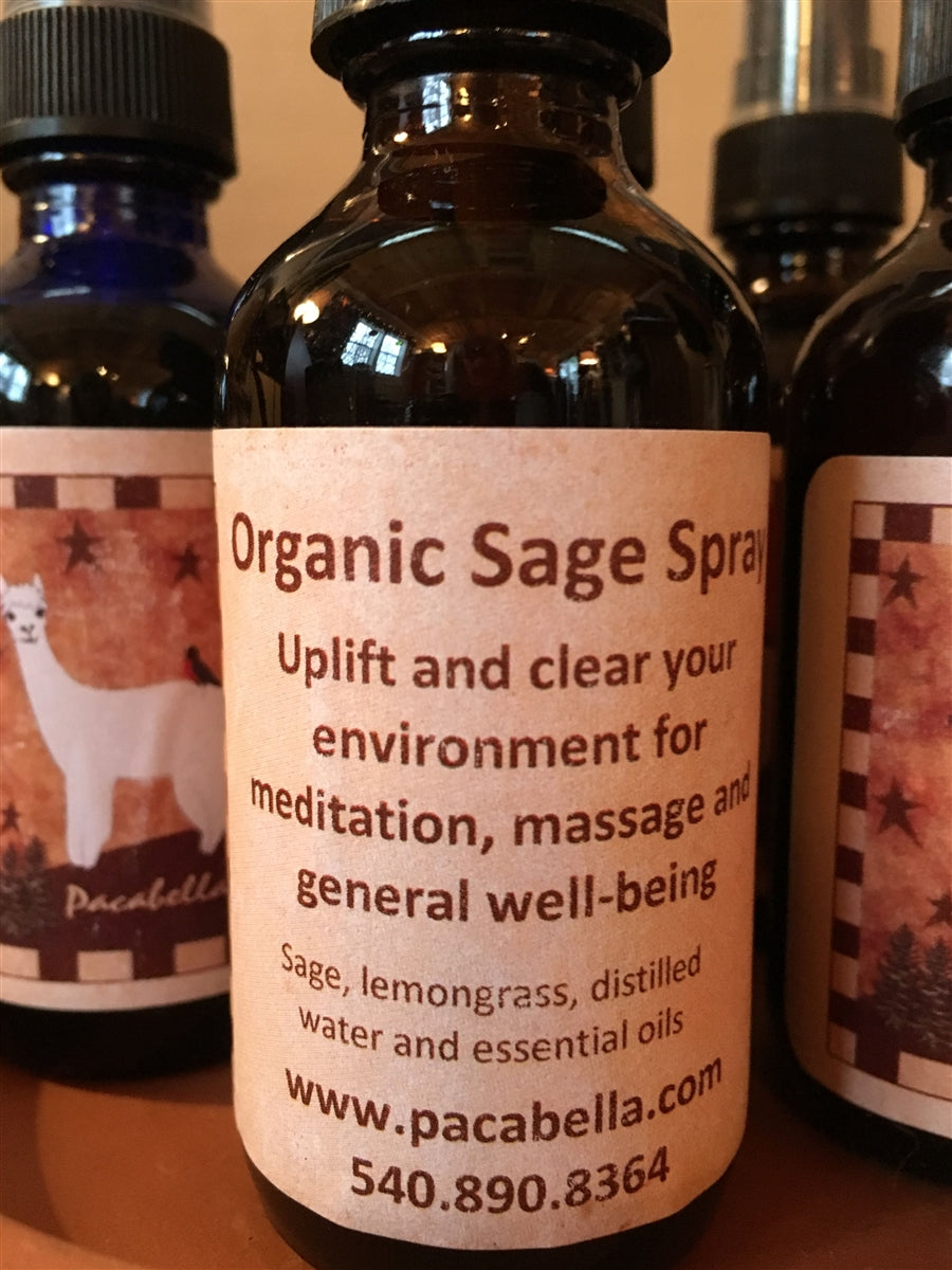 Organic Sage Spray