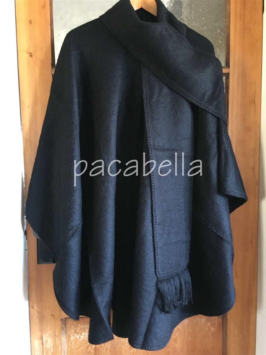 Cape with Attached Scarf - 3 colors!