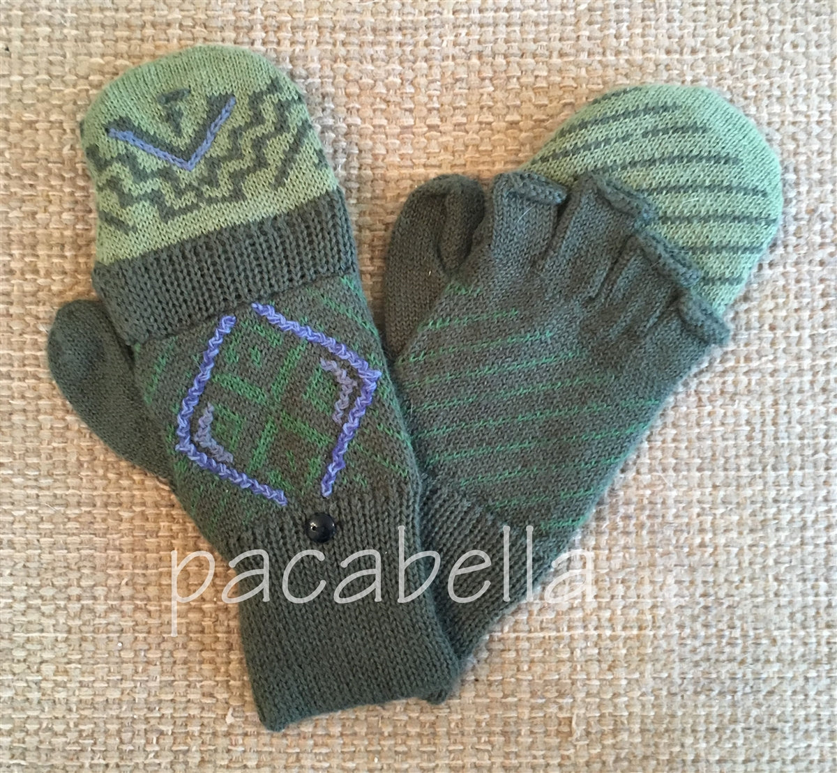 Machu Picchu Fleece Lined Glittens