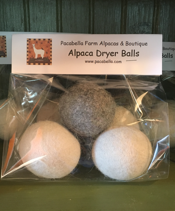 Alpaca Dryer Balls  Faithful Seeds Farm