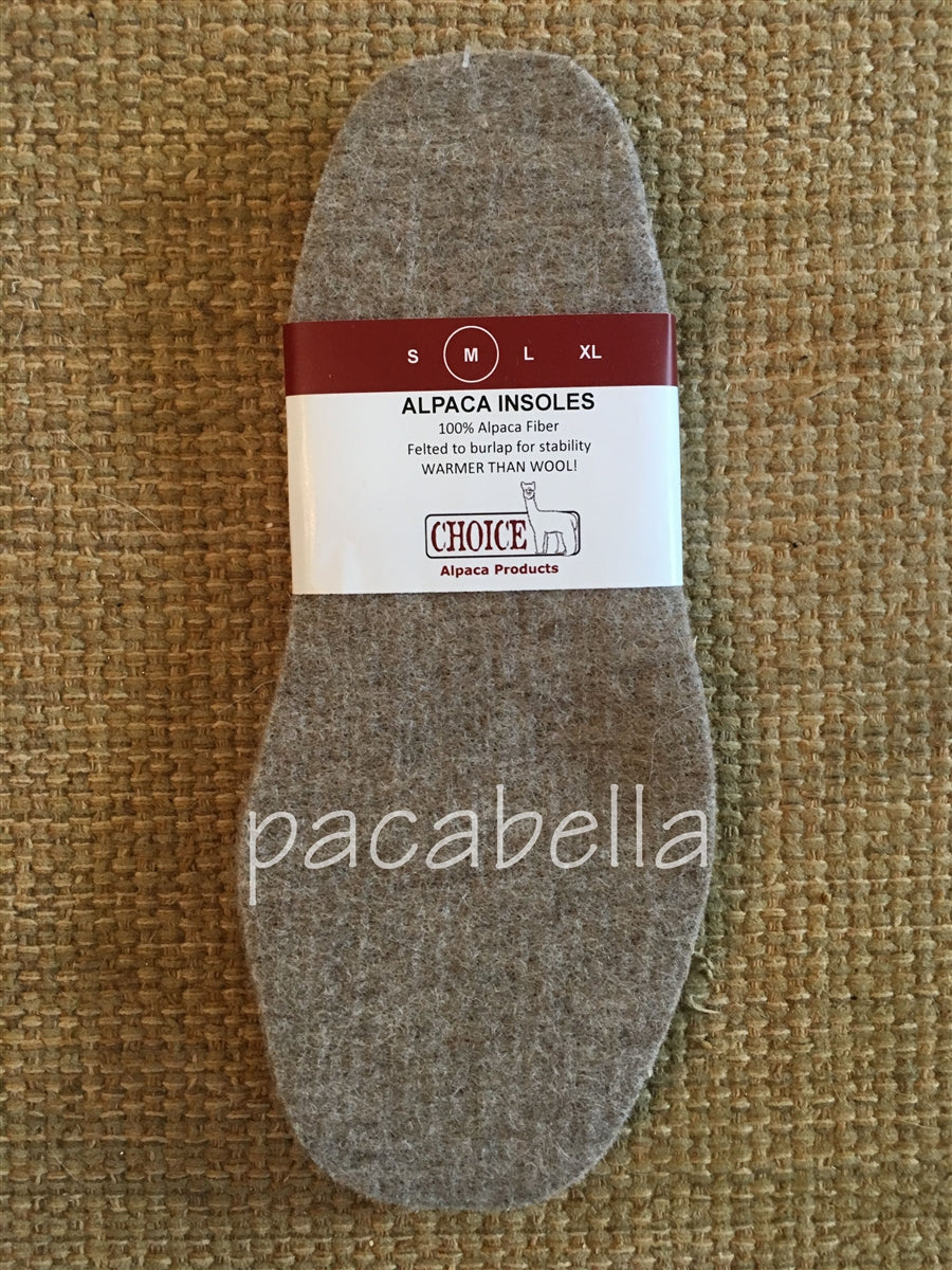 Alpaca Shoe Inserts